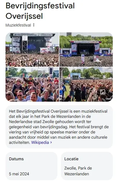 Event structured data.