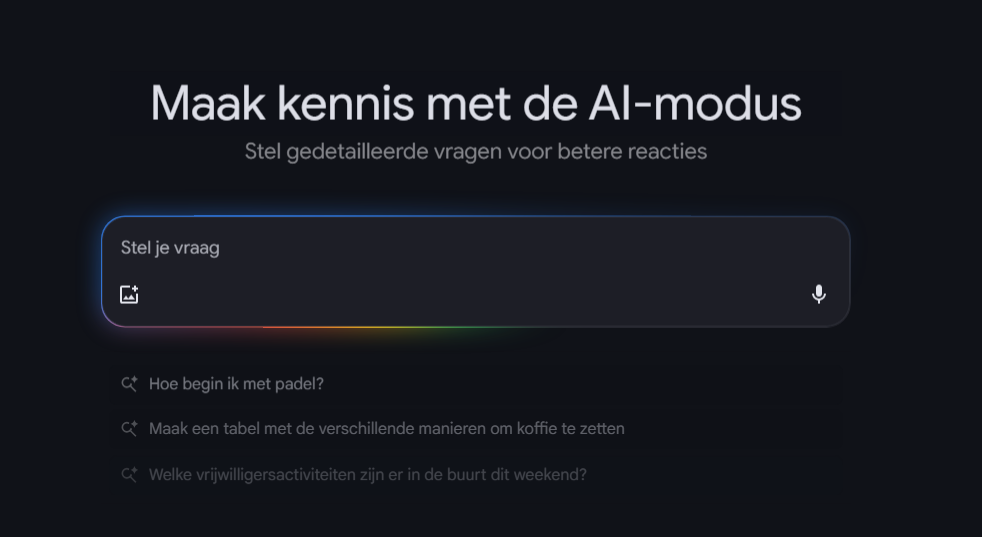 Google AI-modus