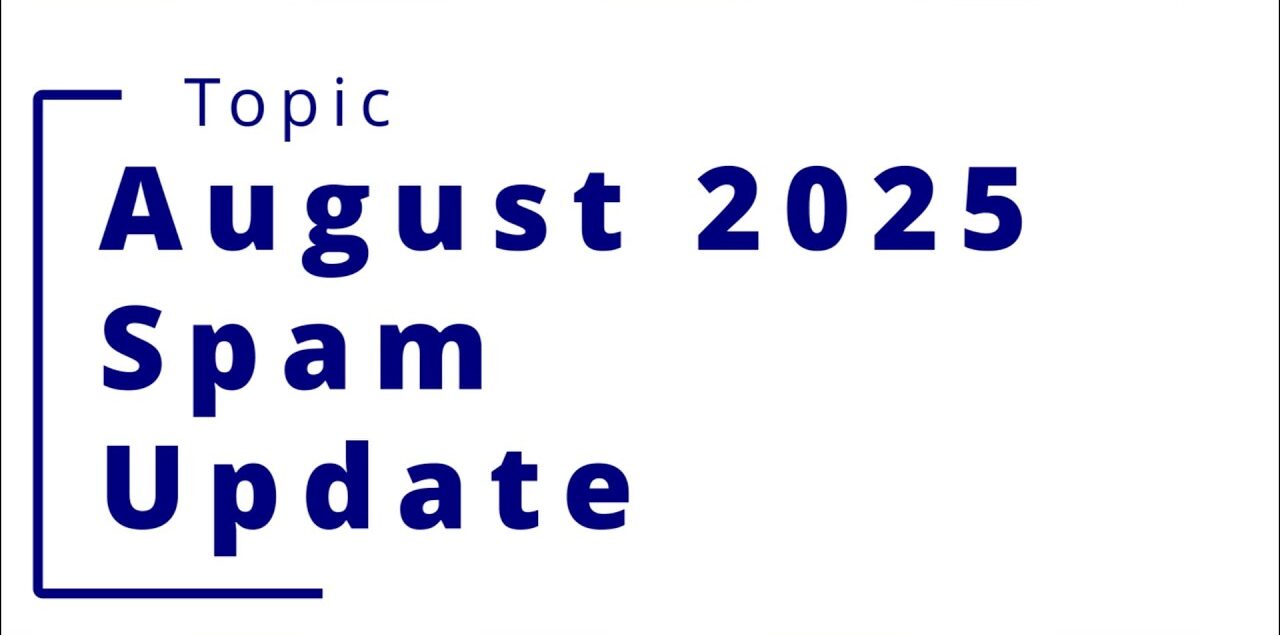 Google spamupdate augustus 2025